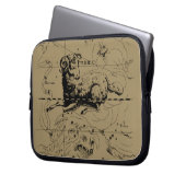 Aries Constellation Hevelius 1690 März 21 - Apr19 Laptopschutzhülle (Vorderseite Links)