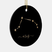 Aries Constellation Keramik Ornament (Rechts)