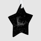 Aries Constellation Map Gravur von Hevelius Ornament (Vorderseite)