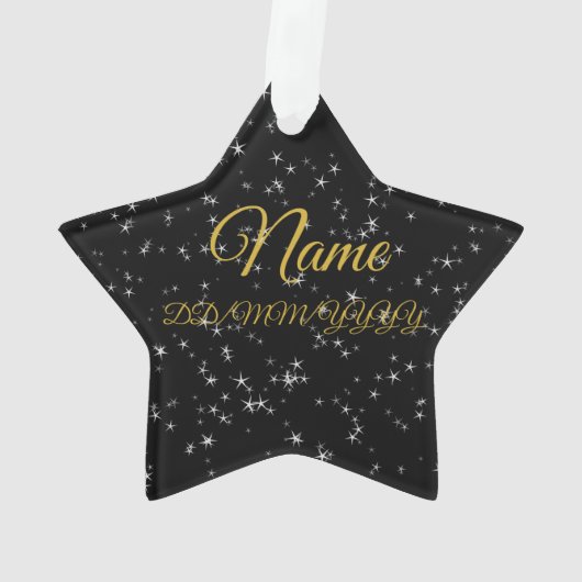Aries Constellation Ornament (Rückseite)