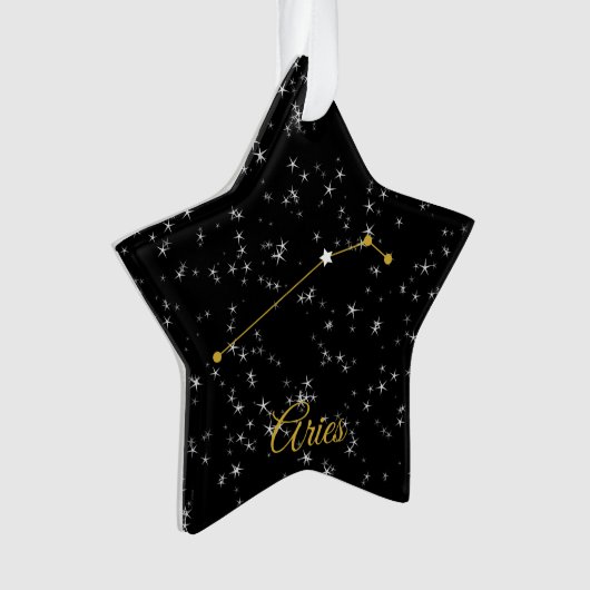Aries Constellation Ornament (Vorderseite)