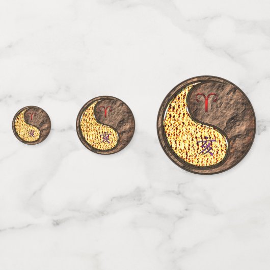 Äries & Earth Boar Konfetti (Vorderseiten)