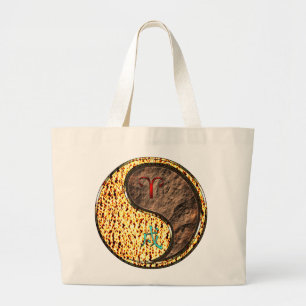 Aries & Earth Dog Jumbo Stoffbeutel