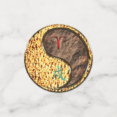 Aries & Earth Dog Konfetti (Klein Vorderseite)