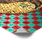 Aries & Earth Dog Poster (Ecke)