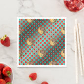 Aries & Earth Dog Serviette (Beispiel)