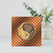 Äries & Earth Dragon Karte (Stehend Vorderseite)