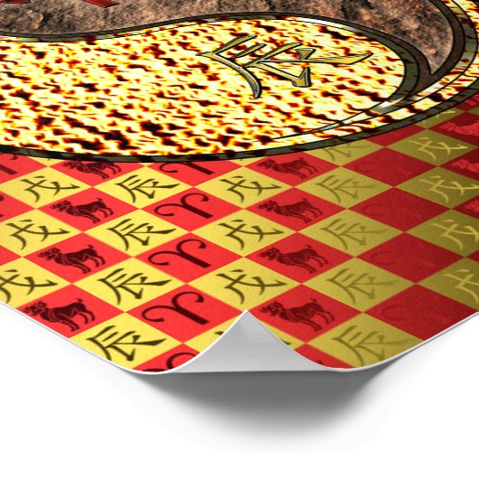 Äries & Earth Dragon Poster (Ecke)