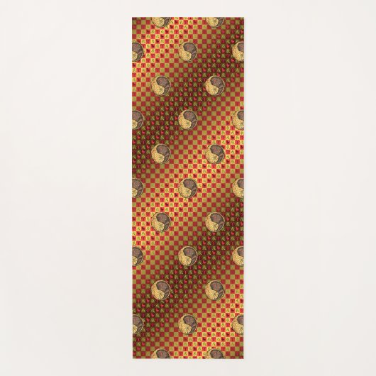 Äries & Earth Dragon Yogamatte (Vorderseite)