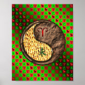 Aries & Earth Goat Poster (Vorne)