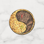 Aries & Earth Monkey Konfetti (Klein Vorderseite)