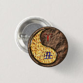 Aries & Earth Ox Button (Vorne & Hinten)