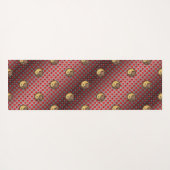 Aries & Earth Rabbit Yogamatte (Rückseite (Horizontal))