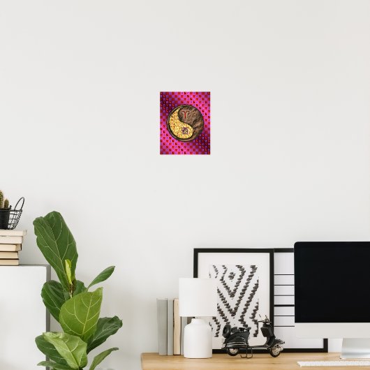 Aries & Earth Rooster Poster (Heimbüro)