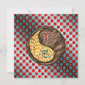 Aries & Earth Snake Karte (Vorderseite)