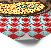 Aries & Earth Snake Poster (Ecke)