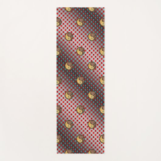 Aries & Earth Snake Yogamatte (Vorderseite)