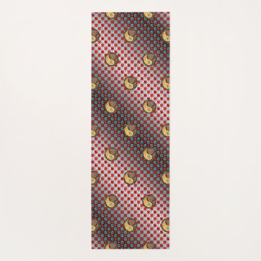 Aries & Earth Snake Yogamatte (Rückseite)