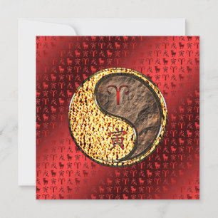 Aries & Earth Tiger Karte