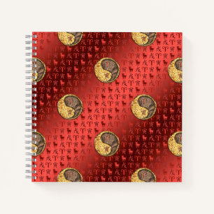 Aries & Earth Tiger Notizblock