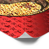 Aries & Earth Tiger Poster (Ecke)