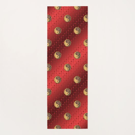 Aries & Earth Tiger Yogamatte (Rückseite)