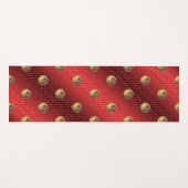 Aries & Earth Tiger Yogamatte (Vorderseite (Horizontal))