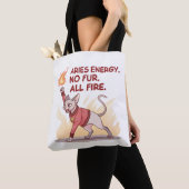 Aries Energy Sphynx Cat No Fur All Fire Art Tasche (Von Nahem)
