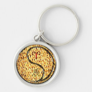 Aries & Feuerdrache Schlüsselanhänger