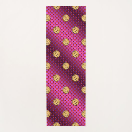 Aries & Fire Boar Yogamatte (Vorderseite)