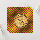 Aries & Fire Monkey Karte (Vorderseite/Rückseite Beispiel)