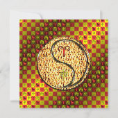 Aries & Fire Monkey Karte (Vorderseite)