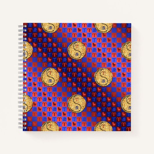 Aries & Fire Ox Notizblock (Vorderseite)