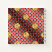 Aries & Fire Rabbit Notizblock (Rückseite)