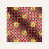 Aries & Fire Rabbit Notizblock (Vorderseite)