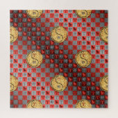 Aries & Fire Rabbit Puzzle (Vertikal)