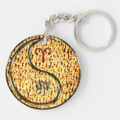 Aries & Fire Rabbit Schlüsselanhänger (Rückseite)