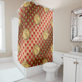 Aries & Fire Rat Duschvorhang (Beispiel)