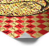 Aries & Fire Rat Poster (Ecke)