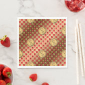 Aries & Fire Rat Serviette (Beispiel)