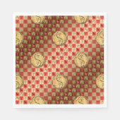 Aries & Fire Rat Serviette (Vorderseite)