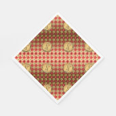 Aries & Fire Rat Serviette (Ecke)