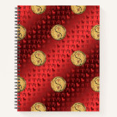 Aries & Fire Tiger Notizblock (Vorderseite)