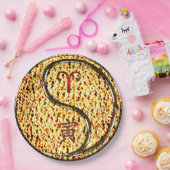 Aries & Fire Tiger Pappteller (Party)