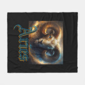 Aries Fleecedecke (Vorderseite (Horizontal))
