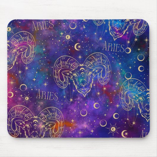 Aries Galaxy Gel Mouse Pad Mousepad (Vorne)