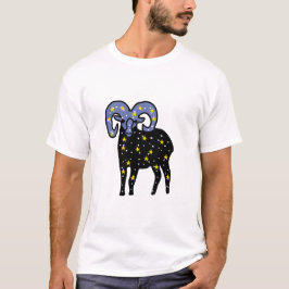 Aries Galaxy Widder T-Shirt – Wilde Aries Energie 