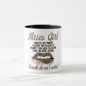 Aries Girl/Birthday Tasse (Zentrum)