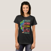Aries Girls Are Sunshine Mixed With A Little Hurri T-Shirt (Vorne ganz)
