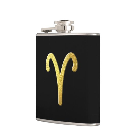 Aries Gold Flachmann (Links)